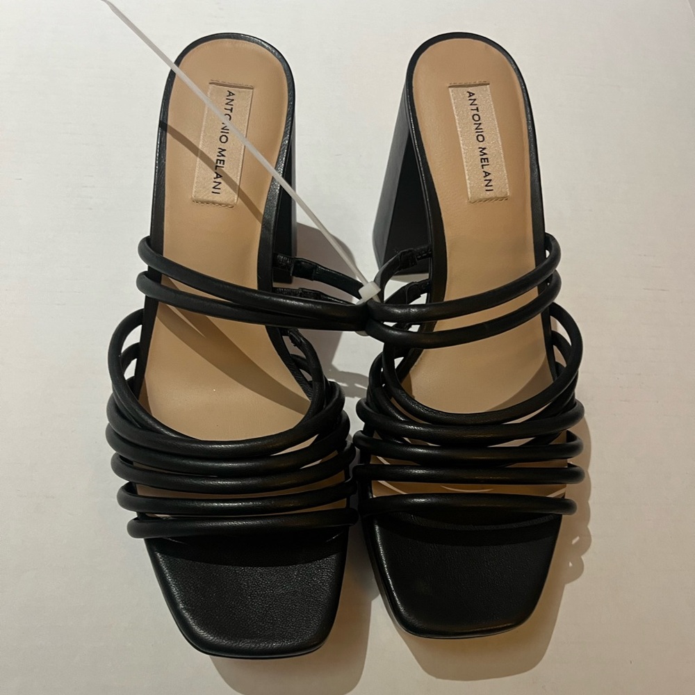 Antonio Melani black size 9.5 women’s heels